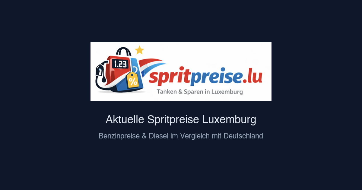 Spritpreis Luxemburg Aktuellnull
